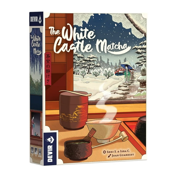 Devir - The White Castle Matcha Expansion, New, Board Game, Worker placement, Multilanguage, Age +12
