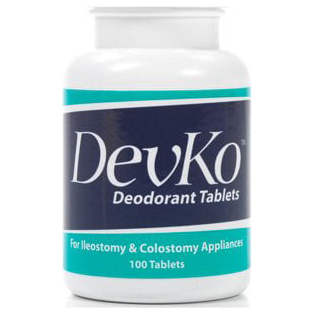 Devko Ostomy Pouch Deodorant, 100 Tablets, 1 Pack - PW1964 - Walmart.com