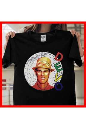 Devo Are We Not Men Graphic Vintage New Wave Band Retro Fan Gift T2399 Unisex Graphic T-Shirt Soft Cotton, Sizes S-5XL