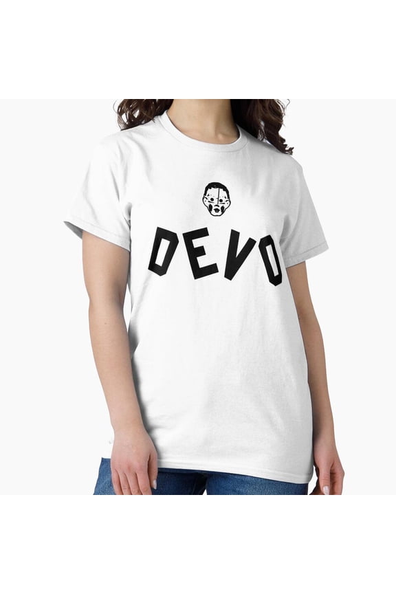 Devo Booji Boy New Wave Synth Punk Band Mascot T-Shirt