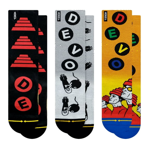 Devo Crew Socks 3-Pack