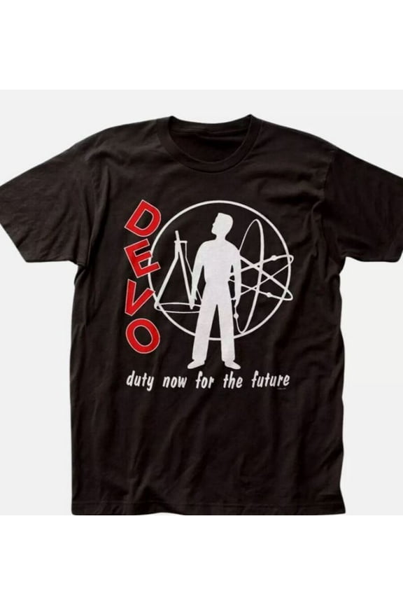Devo Duty Now For The Future T Shirt Mens Licensed Rock N Roll Band Tee