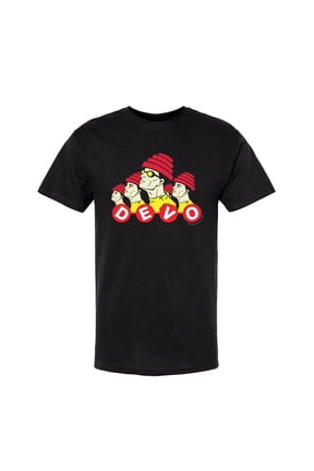 Devo Men's Energy Dome T-Shirt Black Medium | Officially Licensed Merchandise