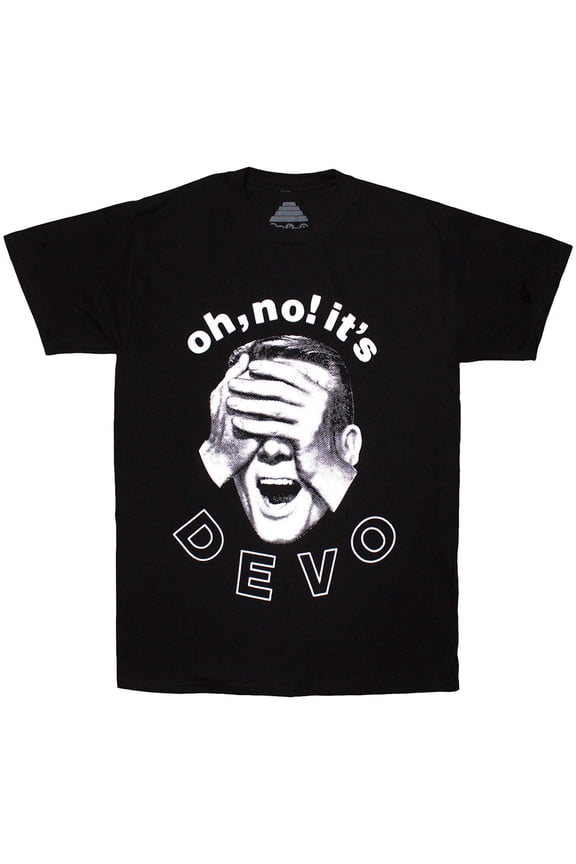 Devo Unisex T-Shirt Shocked Daddy (Black) (X-Large)
