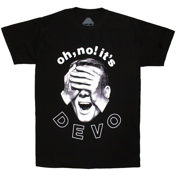 Devo Unisex T-Shirt Shocked Daddy (Black) (X-Large)