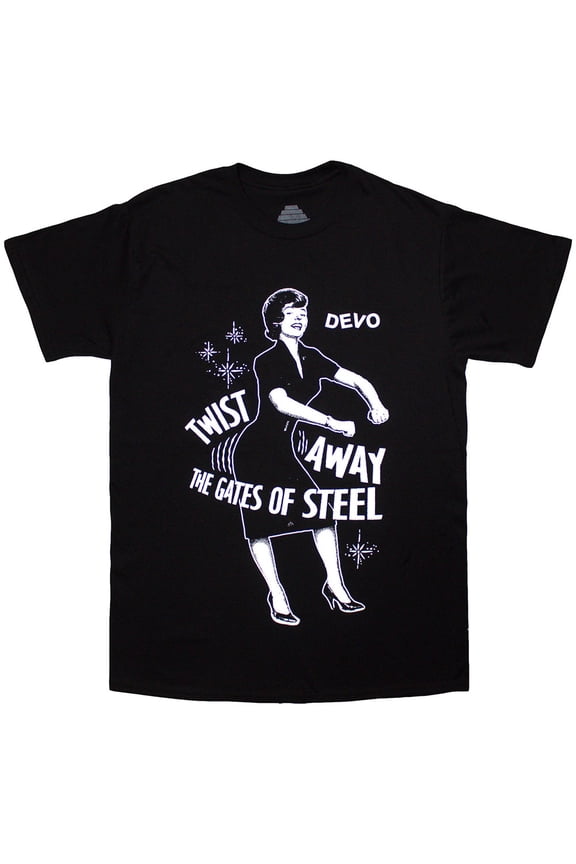 Devo Unisex T-Shirt Twist Away (Black)