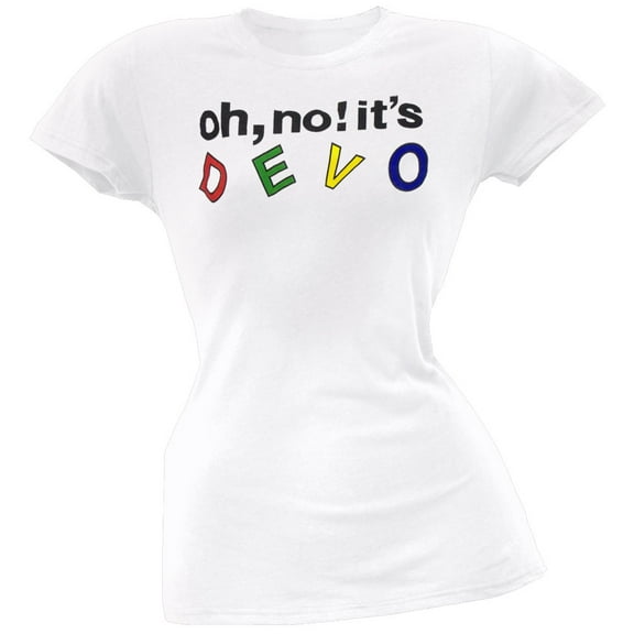 Devo Women's Juniors Oh No Short Sleeve T Shirt