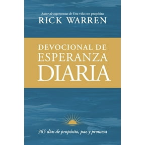 Tyndale House Publishers 371319 Devocional De Esperanza Diaria Daily Hope Devotional