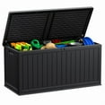 thumbnail image 1 of Devoko 260 Gallon Deck Box, Outdoor Resin Storage Box, with Large Storage Capacity, for Patio, 1 of 7