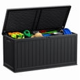 thumbnail image 1 of Vineego 260 Gallon Deck Box, Outdoor Resin Storage Box, with Large Storage Capacity, for Patio, 1 of 7