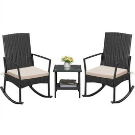 Lita recliner patio chair and ottoman discount