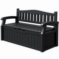 thumbnail image 1 of Devoko 82 Gallon Storage Patio Bench and Deck Box Organization Storage Combi for Patio, Garden, 1 of 7