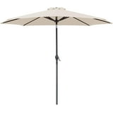 Devoko Adjustable 9FT Market Patio Umbrella, Bistro Outdoor Furniture ...