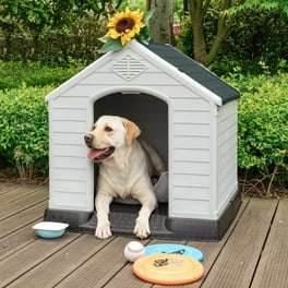 Indoor Dog House YITAHOME Large Plastic Indoor Doghouse
