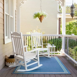 Walmart white 2024 porch rockers