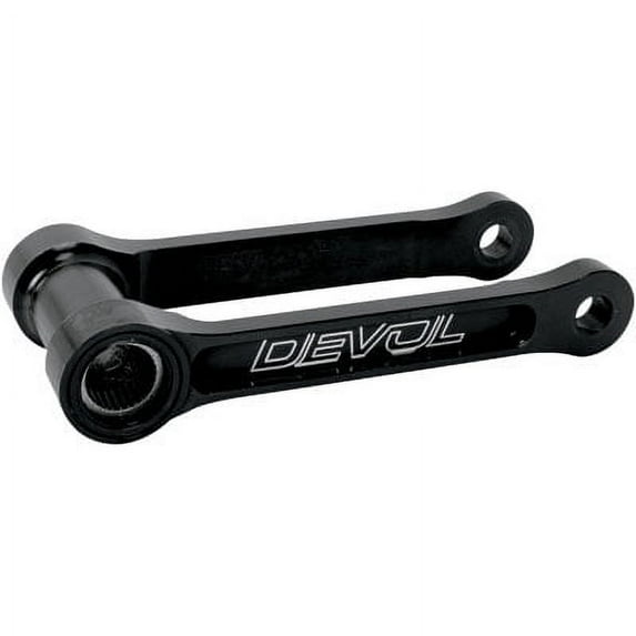 Devol Lowering Linkage Arm Black -1.25" for Honda CRF250R 2004-2009