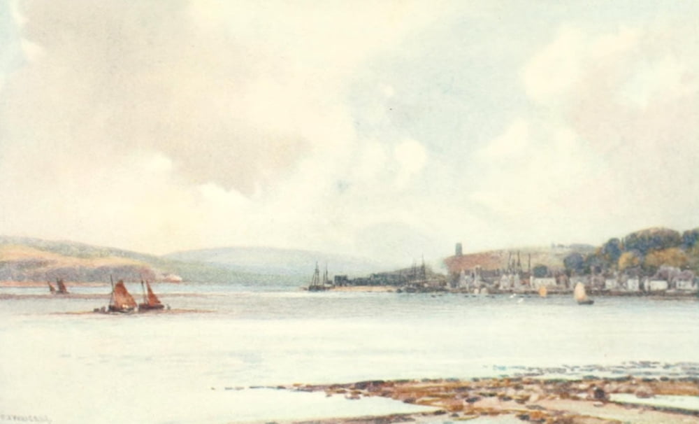 Devon 1913 Appledore Canvas Art - Frederick J Widgery (18 x 24)