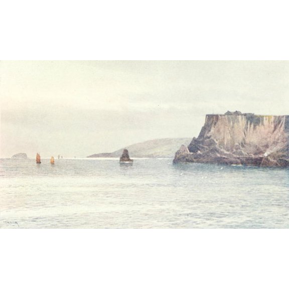 Devon 1913 Berry Head Poster Print by Frederick J. Widgery (24 x 36)