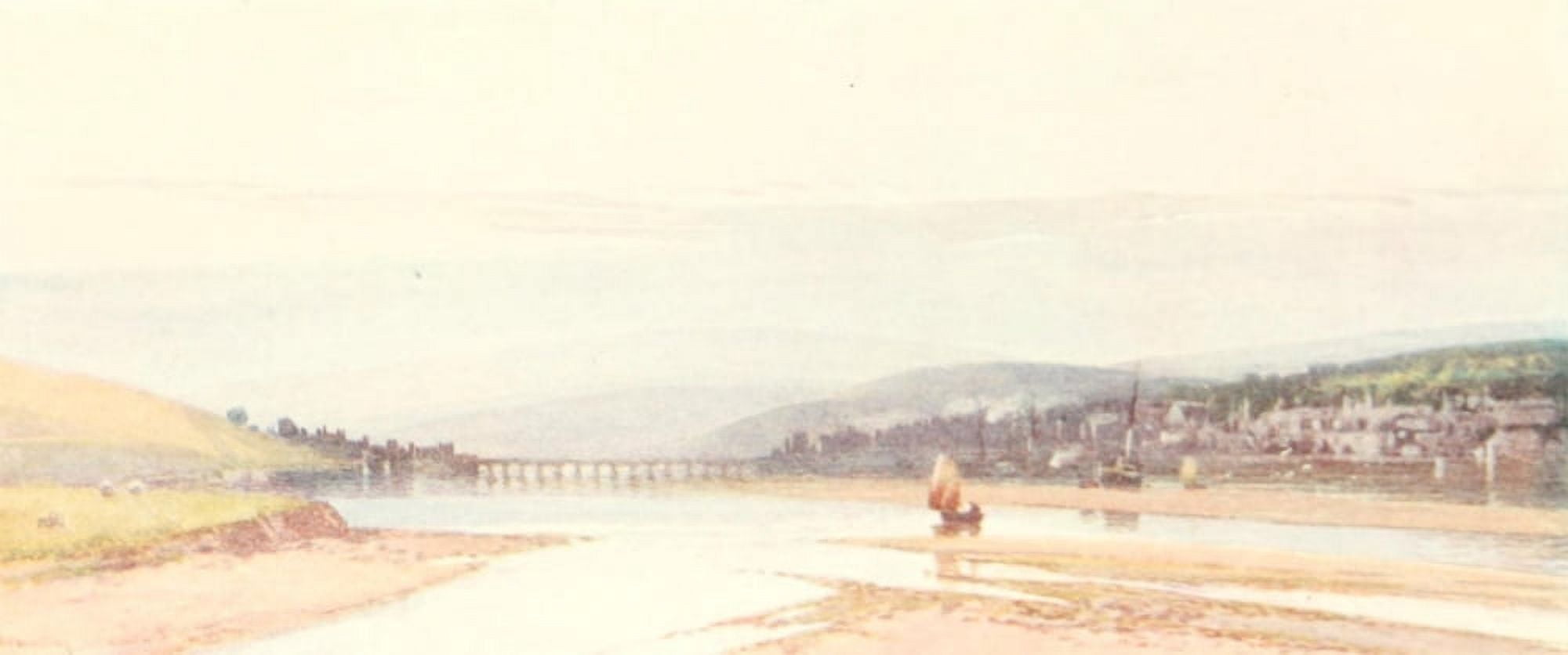 Devon 1913 Bideford Canvas Art - Frederick J Widgery (24 x 36)