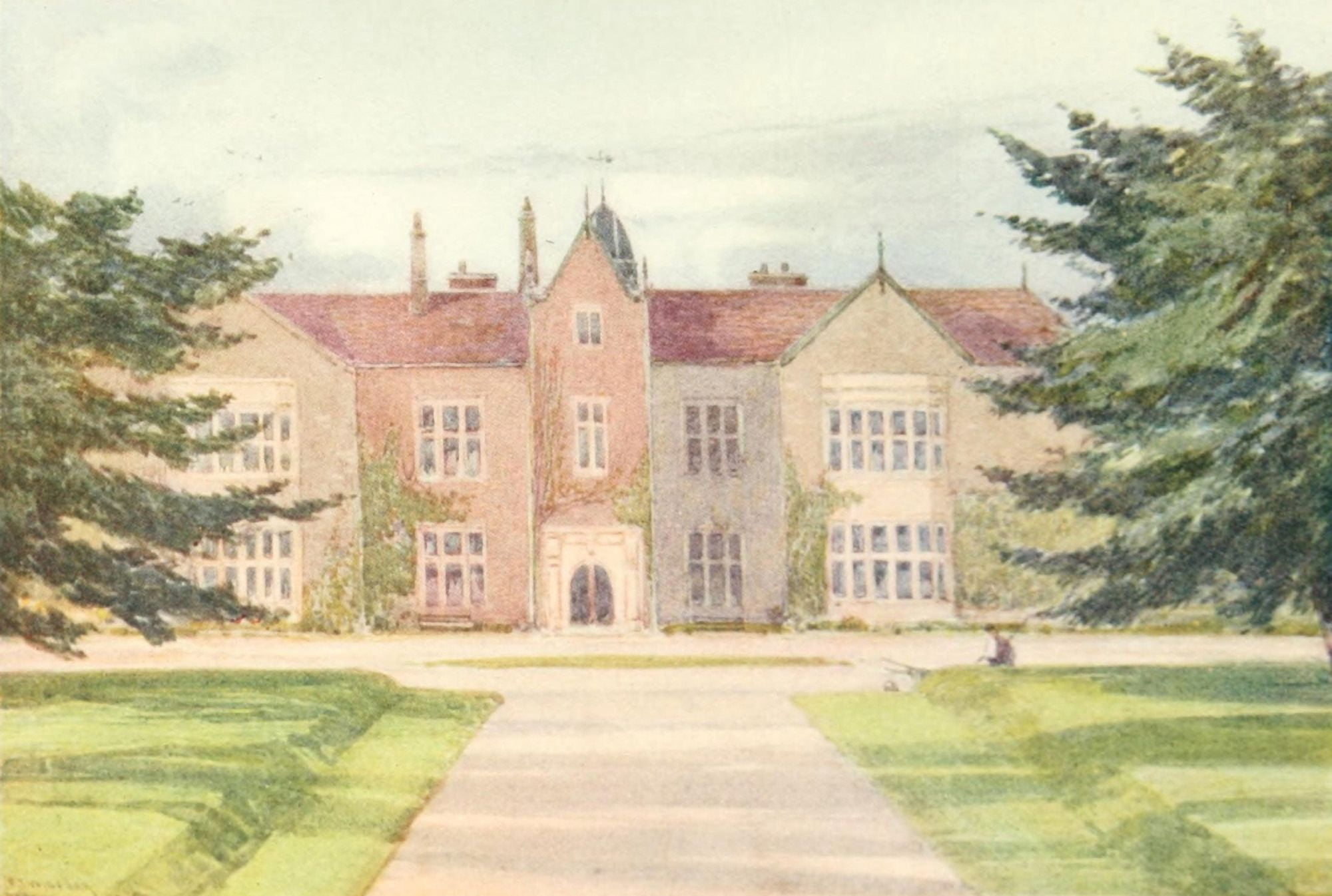 Devon 1913 Bradfield Canvas Art - Frederick J Widgery (18 x 24)