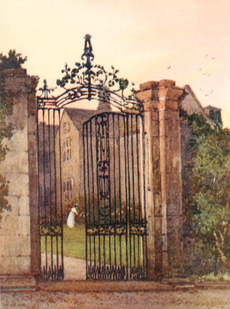 Devon 1913 Sydenham House Canvas Art - Frederick J Widgery (18 x 24)