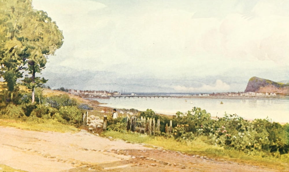 Devon 1913 Teignmouth & Shaldon Canvas Art - Frederick J Widgery (24 x 36)