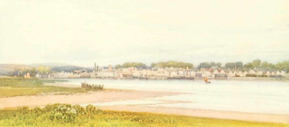 Devon 1913 Topsham Canvas Art - Frederick J Widgery (18 x 24)