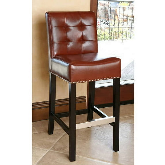 Devon & Claire Empire Bonded Leather Bar Stool, Multiple Colors