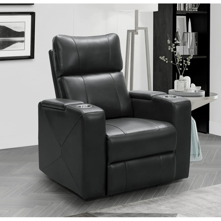 Black theater recliner online