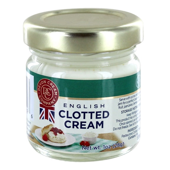 Devon Cream Company - English Clotted Cream 1oz (Pack of 6)