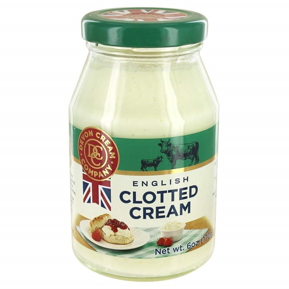 Devon Cream Company - English Clotted Cream 6oz (Pack of 4)