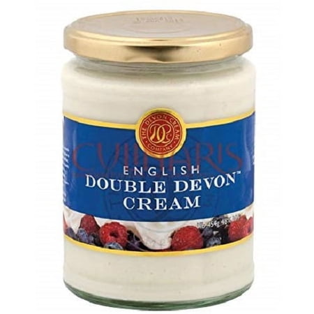 Devon Cream Company - English Double Cream 16oz (Pack of 3)