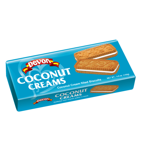Devon Cream Filled Biscuit Coconut 4.9 oz (2 pk)