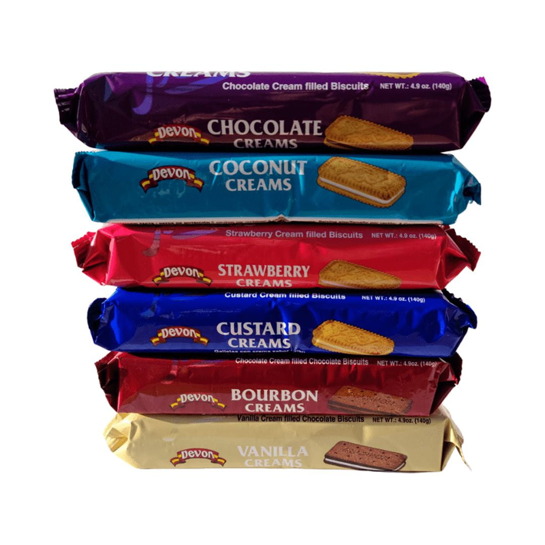 Devon Cream Filled Biscuit Variety Pack 4.9 oz (6 pk)