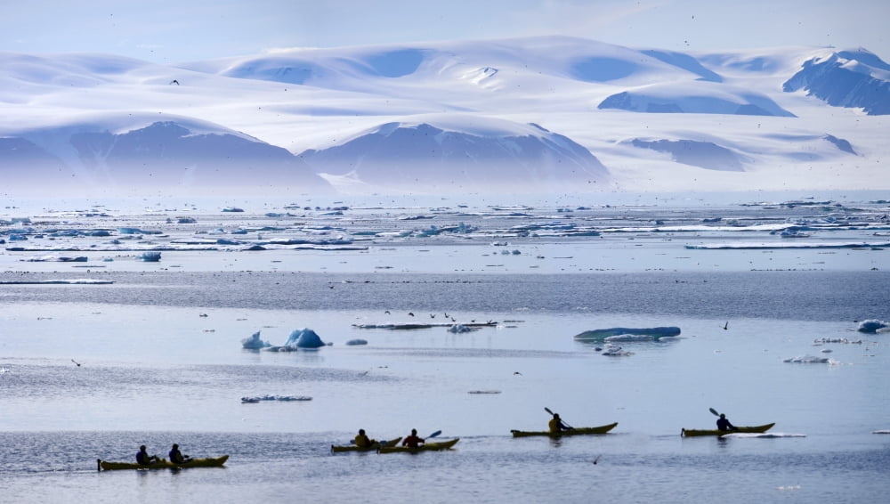 Devon Island Nunavut Canada Canvas Art - Richard Wear Design Pics (26 x 14)