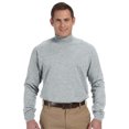 thumbnail image 1 of Devon & Jones Classic Devon & Jones Sueded Cotton Jersey Mock Turtleneck - Xxx-Large - Grey Heather, 1 of 1