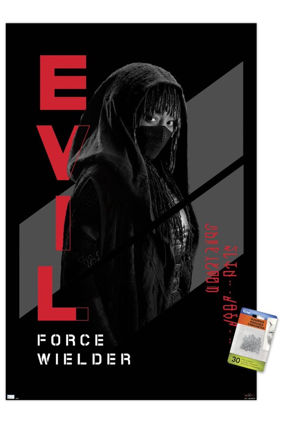 Star Wars: The Acolyte - Evil Force Wielder Wall Poster with Pushpins, 22.375" x 34"