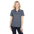 thumbnail image 1 of Devon & Jones DG22W Women's CrownLux Performance Address Melange Polo-Navy Heather-XS, 1 of 3
