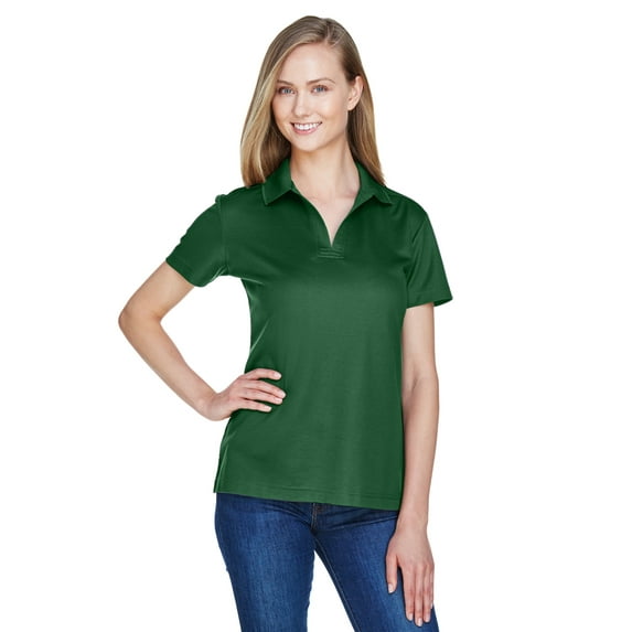 Devon & Jones CrownLux Performanceâ„¢ Ladies' Plaited Polo - DG20W