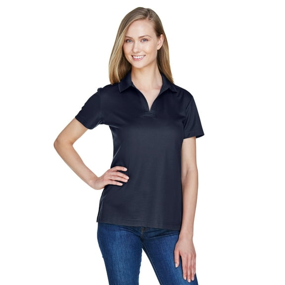 Devon & Jones CrownLux Performanceâ„¢ Ladies' Plaited Polo - DG20W