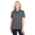 thumbnail image 1 of Devon & Jones DG21W Women's CrownLux Performance Range Flex Polo-Graphite-2XL, 1 of 3