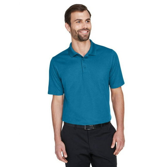 Devon & Jones DG20 Men's CrownLux Performance Plaited Polo-Dark Teal-2XL