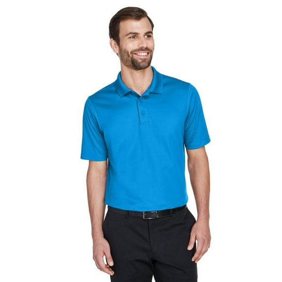 Devon & Jones DG20 Men's CrownLux Performance Plaited Polo-Ocean Blue-3XL