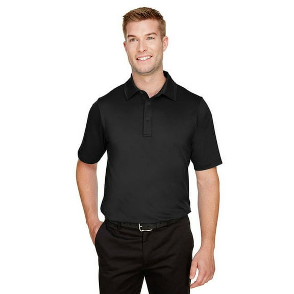 Devon & Jones DG21 Men's CrownLux Performance Range Flex Polo-Black-2XL