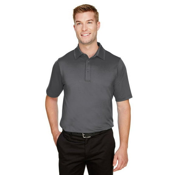 Devon & Jones DG21 Men's CrownLux Performance Range Flex Polo-Graphite-2XL