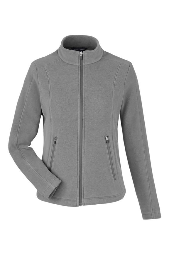 DG730W Women's CrownLux Performance Fleece Full-Zip Jacket-Graphite-3XL