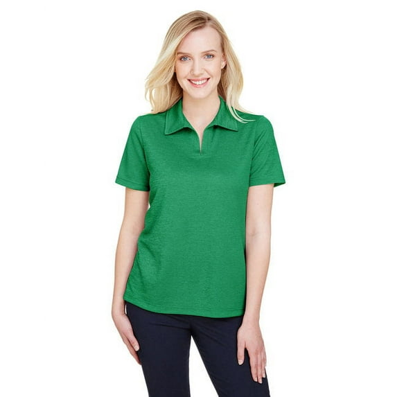 Devon & Jones CrownLux Performance™ Women's Address Melange Polo - DG22W