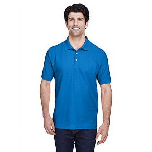Devon & Jones D100 Men's Pima Piqué Short-Sleeve Polo