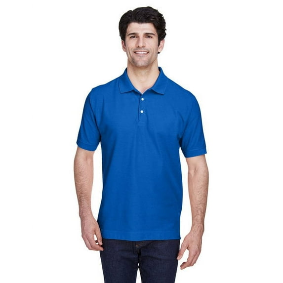 Devon & Jones D100 Men's Pima Piqué Short-Sleeve Polo