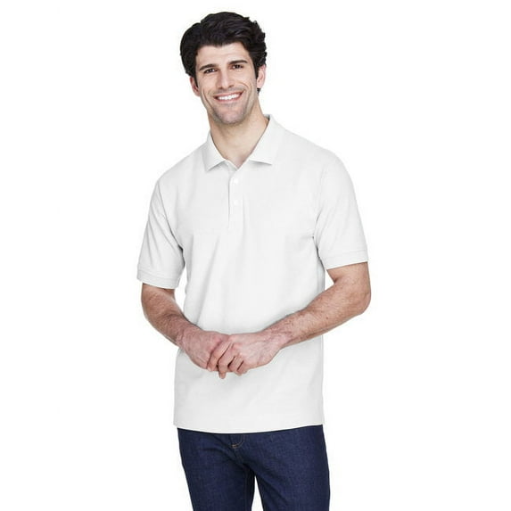 Devon & Jones D100 Men's Pima Piqué Short-Sleeve Polo